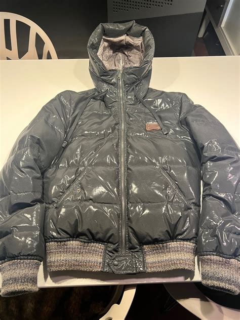 dolce gabbana down jacket men brown